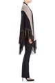 Nic + Zoe - Reversible Colorblock Fringe Scarf