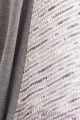 Mystree - Long Body Cardigan with Asymmetric Zip - Grey