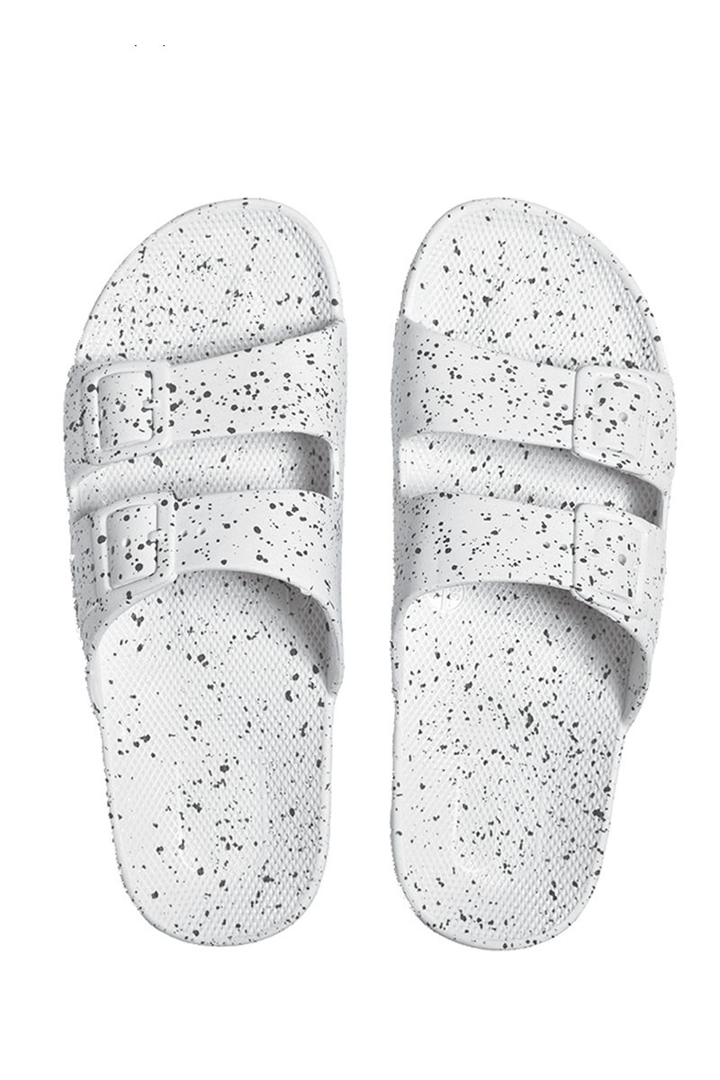 freedom moses white sandals