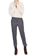 Tara Jarmon - Wool Cropped Trousers - Gray