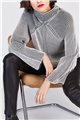 Tara Jarmon - Cream Ribbed Turtleneck - Ecru