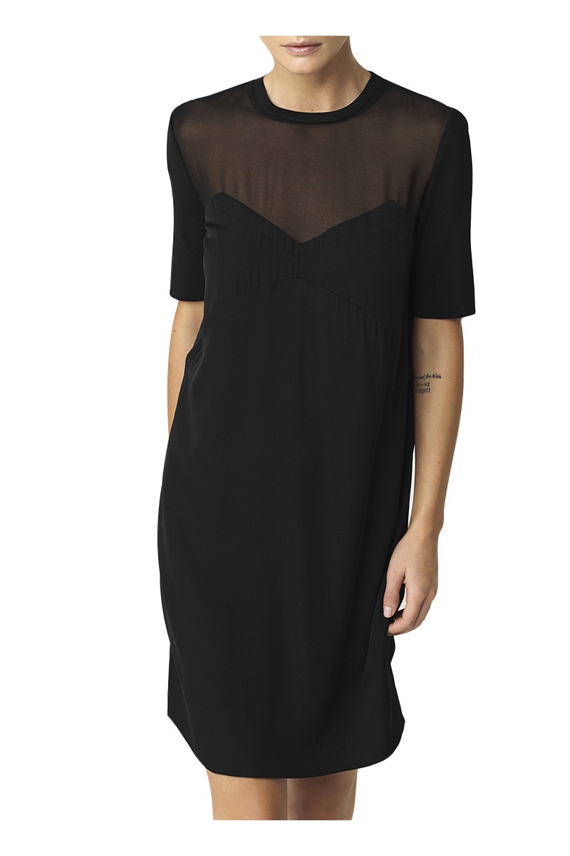 malene birger black dress