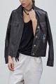 Sack's - Din Leather Jacket - Black