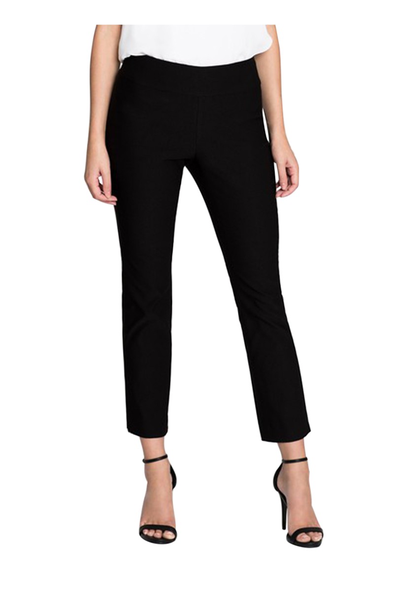 Nic+Zoe - Women's Crop Wonder Stretch Pant - Black Onyx