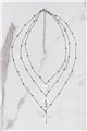 Tease By Tory - Women's Multi Layer Cross Necklace