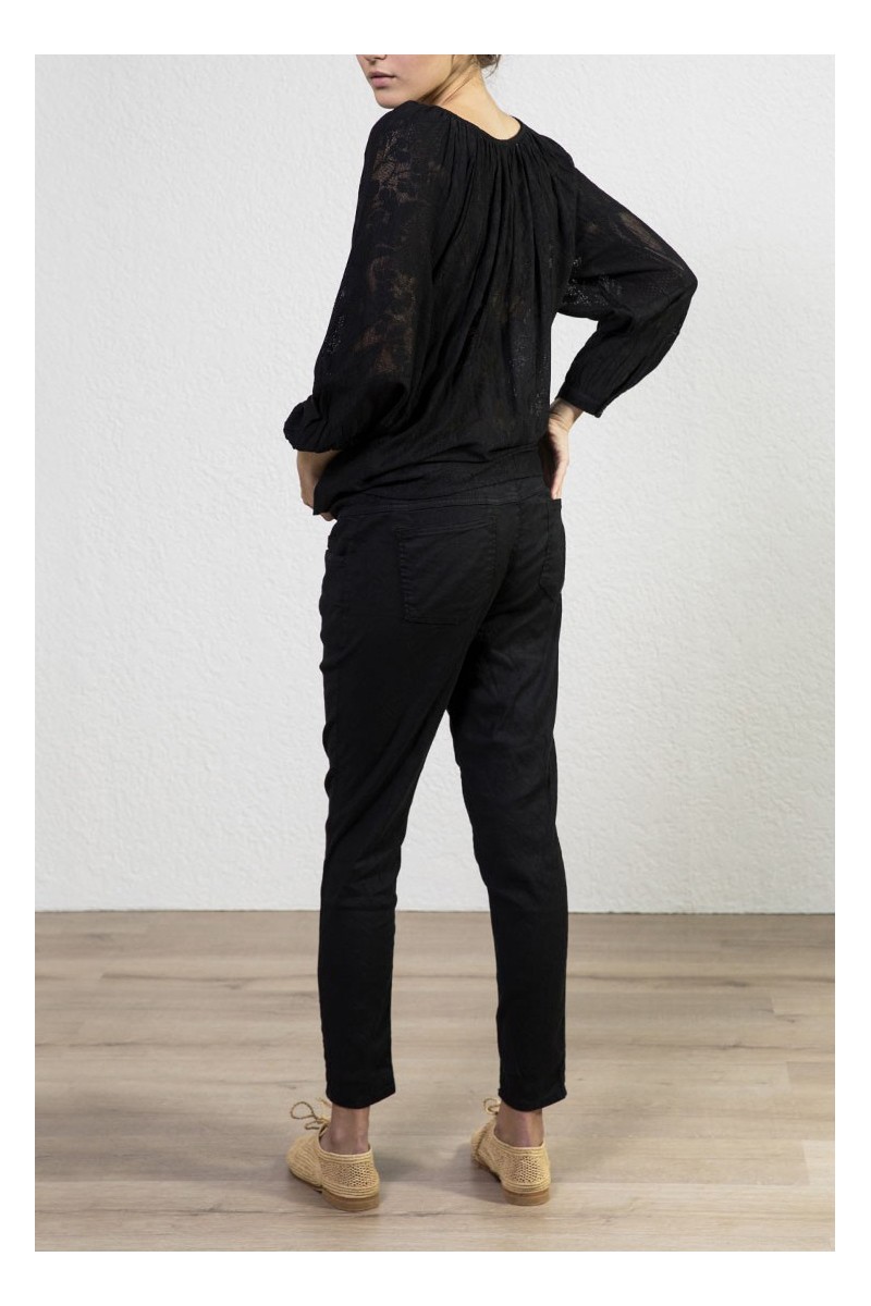 black track pants womens