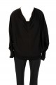 Planet - Women's Reversible Sweater - Black