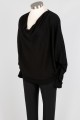 Planet - Women's Reversible Sweater - Black