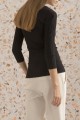 Sack's - Women's Victoria Nicky Ribbed Knit Top - Black