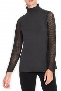 Nic+Zoe - Women's Night Shift Top - Phantom