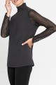 Nic+Zoe - Women's Night Shift Top - Phantom