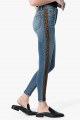 Joe's - Women's Charlie Ankle Leopard Stripe Jean - Ivey