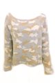 Central Park West - Camo Sweater - Camel