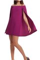 Trina Turk - Women's Evening Gown Sculpture Dress - Plum