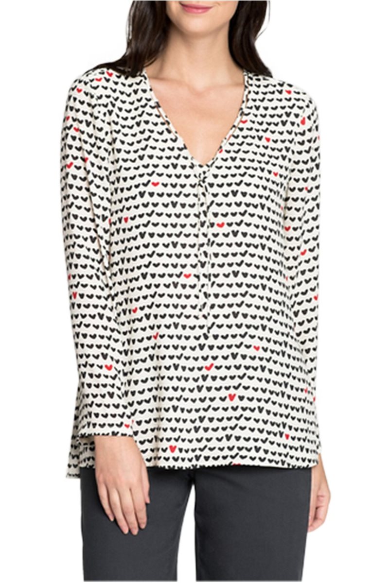 Nic+Zoe - Women's Checked Out Top - Multi