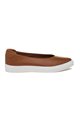 JSlides - Gwen Leather Sneakers - Tan