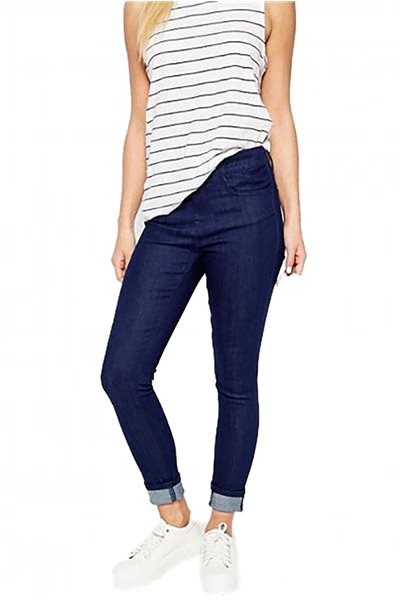 Waven - Women's Freya Classic Skinny Ankle Grazer Jean - True Blue