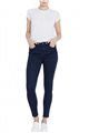 Waven - Women's Asa Mid Rise Skinny Jeans - Coated Navy