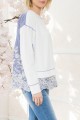 Mystree - Top - Off White Blue