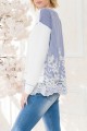 Mystree - Top - Off White Blue