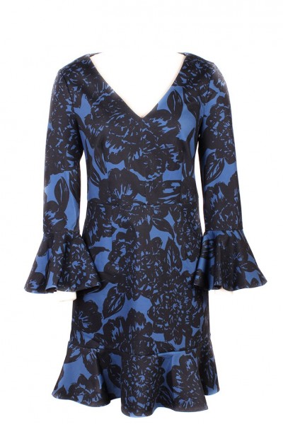 Trina Turk - Women's Tea Dress Clearwater Dress - Midnight