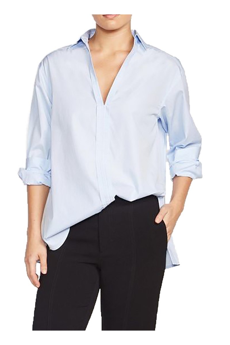 Brochu Walker - Women's Adele Popover - Oxford Blue Shirting