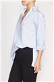 Brochu Walker - Women's Adele Popover - Oxford Blue Shirting