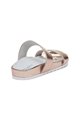 Jslides - Women's Edie Leather - Rosegold Cracked