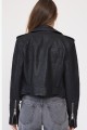 Pistola - Women's Tracy Cropped Moto Jacket - Rav-Raven